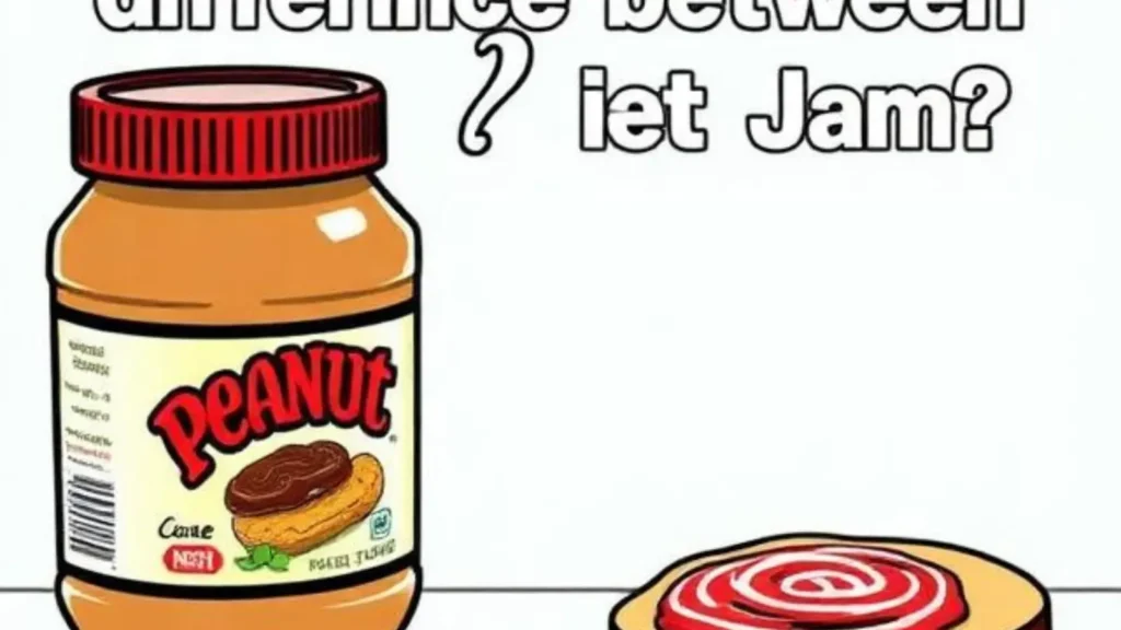 joke what is the difference between peanut butter and jam
