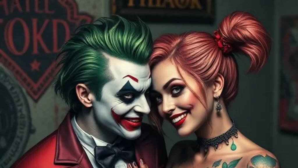 joker and harley quinn tattoos