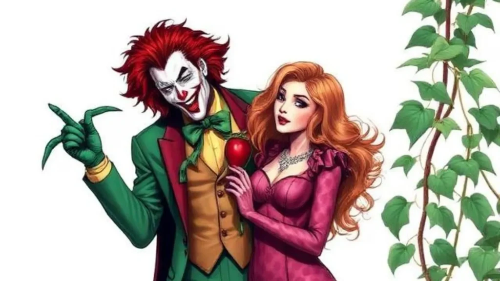 joker and poison ivy