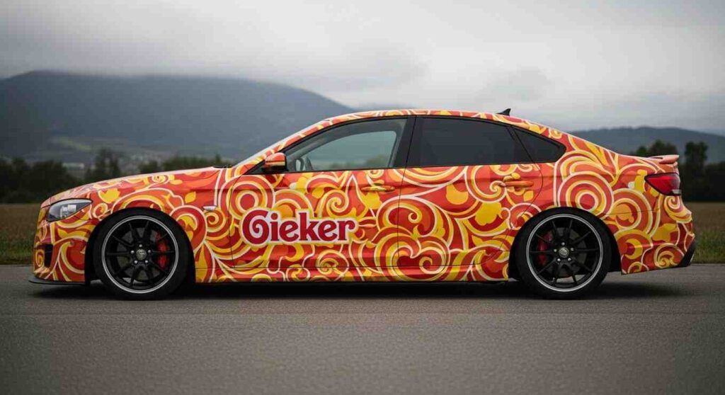 joker car wrap