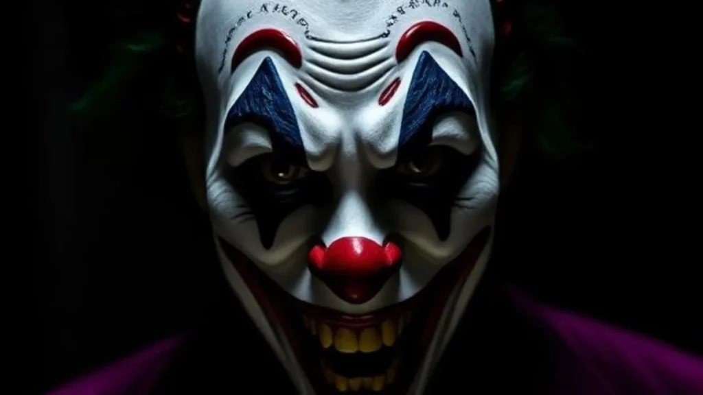 joker clown mask dark knight