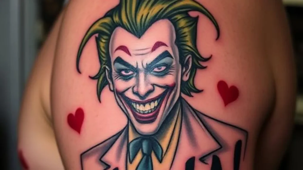 joker haha tattoo