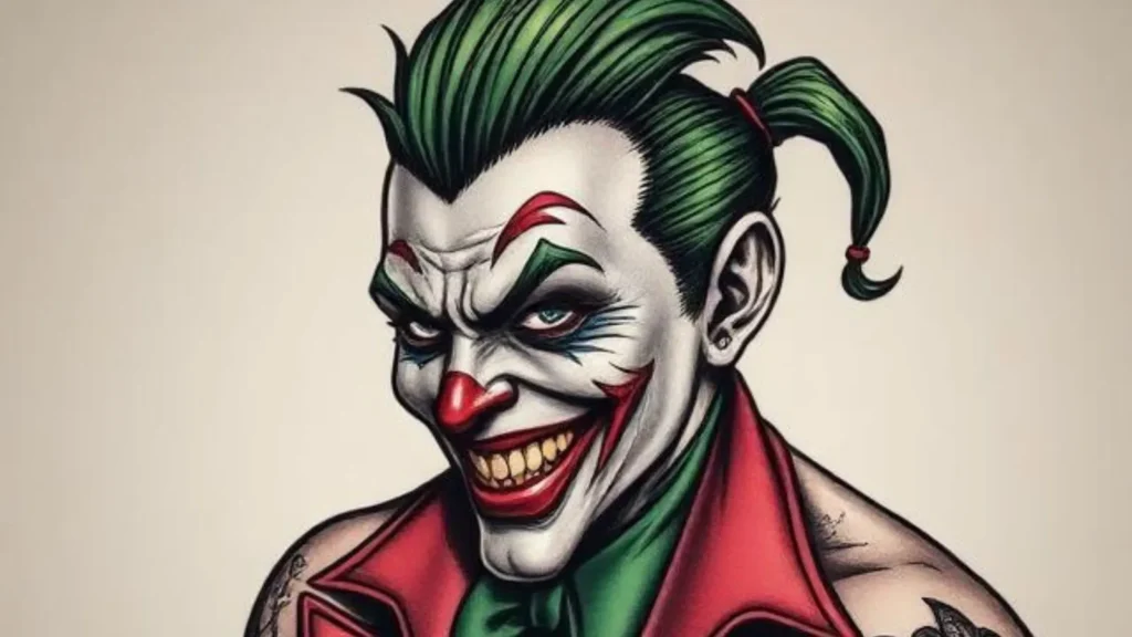joker harley tattoo