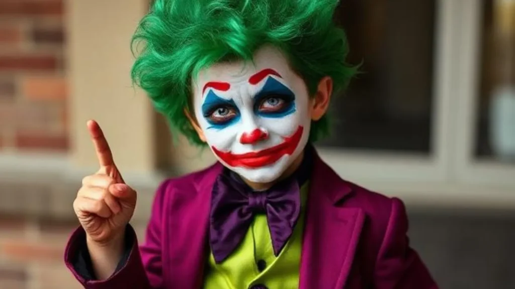 joker kids costume