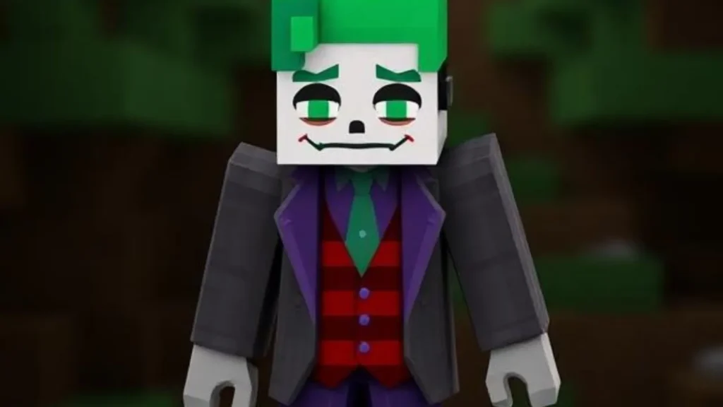 joker minecraft skin