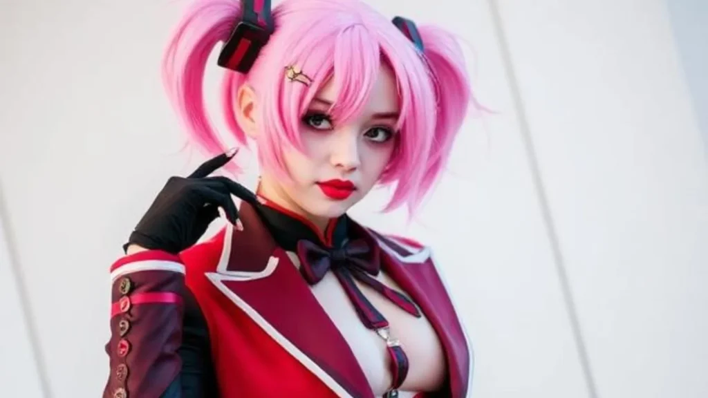 joker persona 5 cosplay femboy