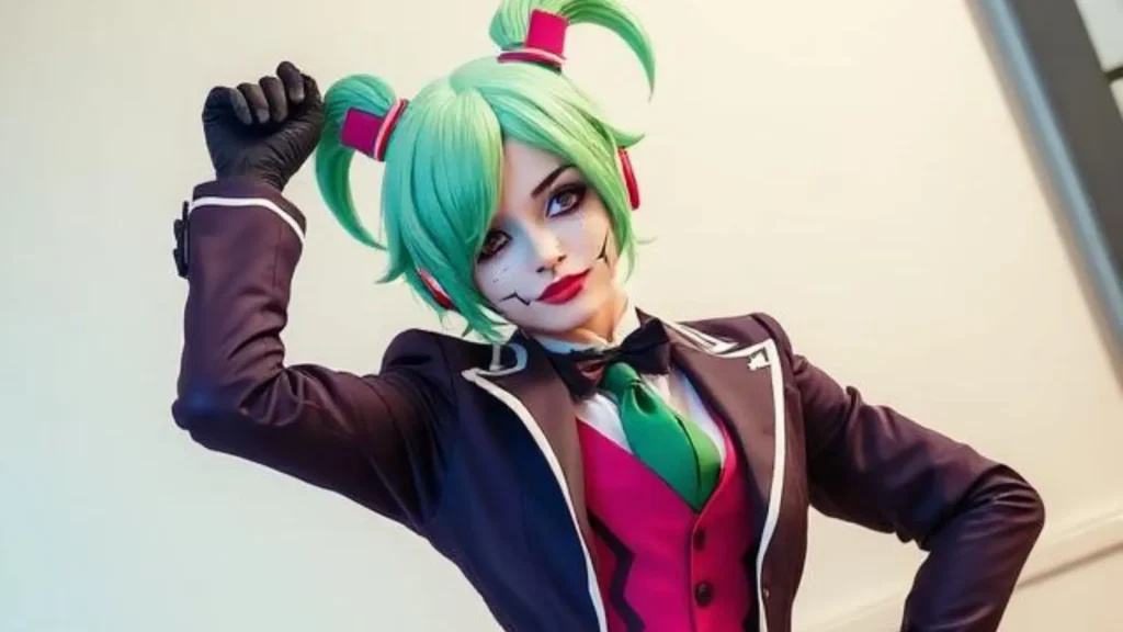 joker persona 5 cosplay femboy