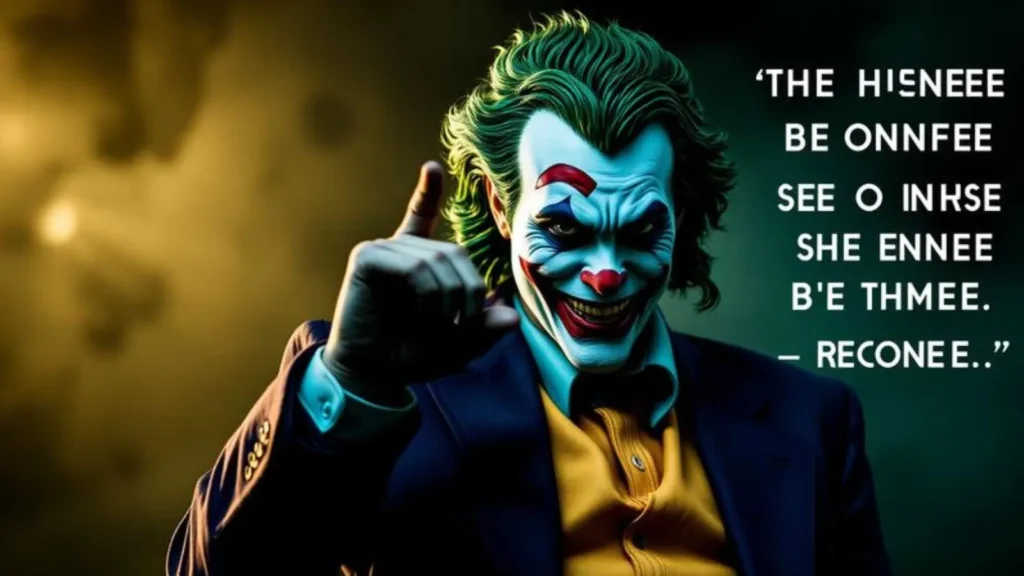 joker quotes about life