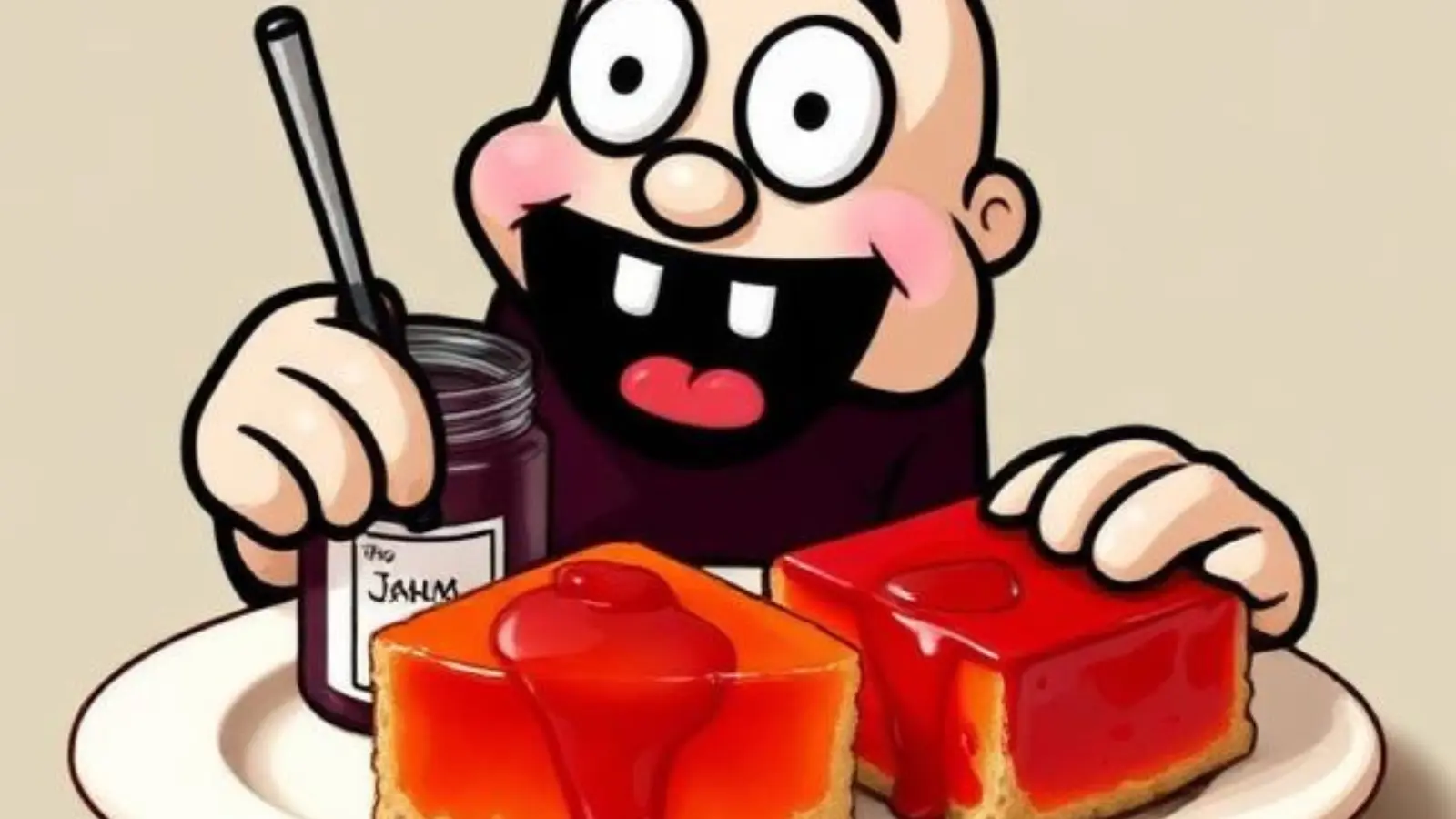 joke what's the difference between jam and jelly