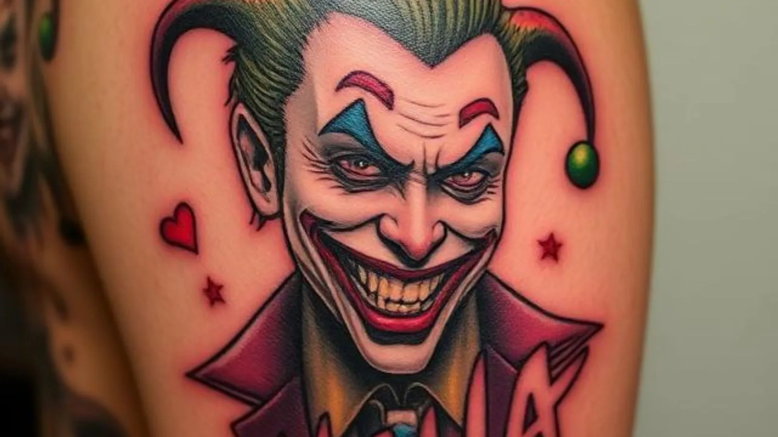 joker haha tattoo