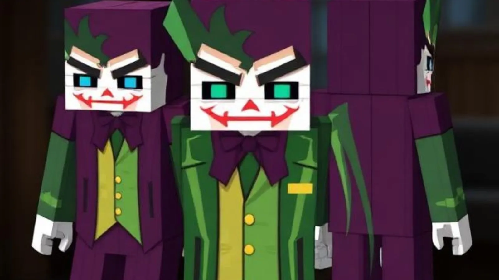 joker minecraft skin